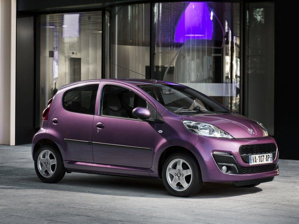 10-15 najspoľahlivejších áut odhalených-Peugeot 107